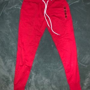 Red Sweat Pants